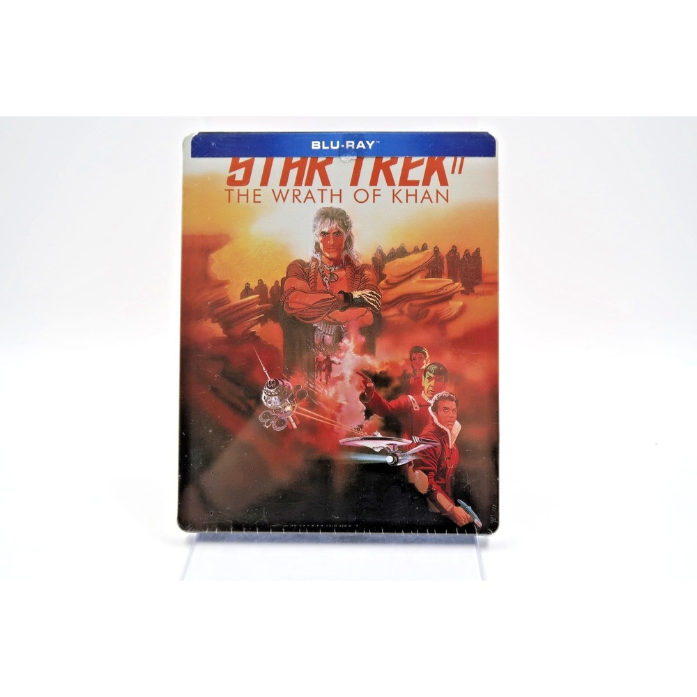 Star Trek II The‎ Wrath of Khan (Blu-ray) Steelbook Rare Limited Edition